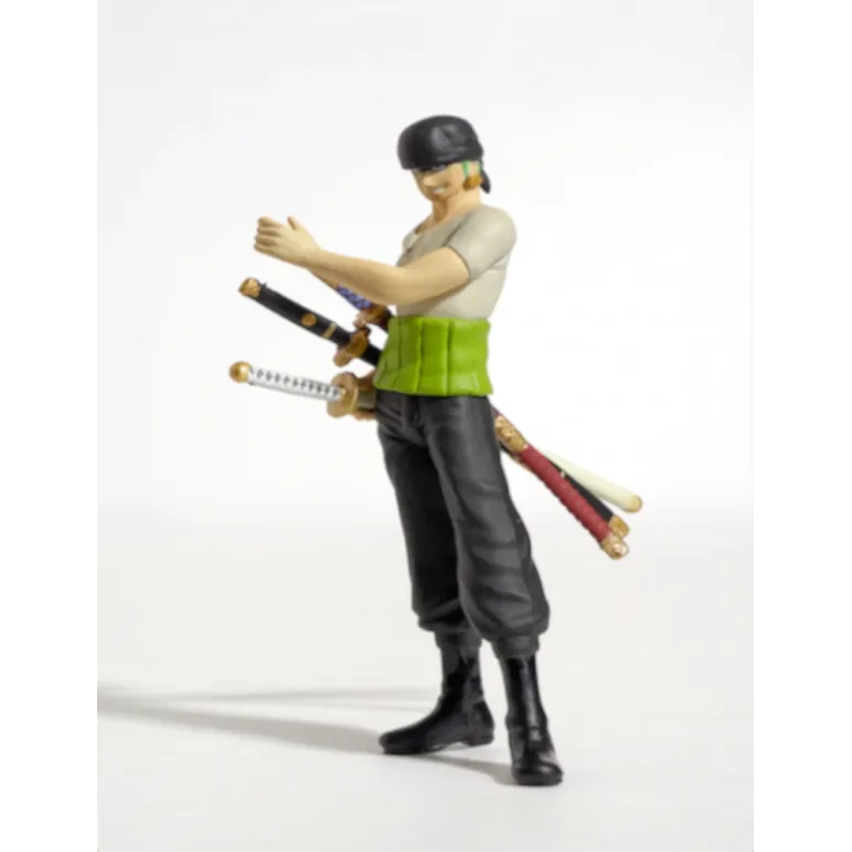 Coleção Oficial One Piece de Miniaturas, A - N° 26 Roronoa.Zoro, O Espadachim das Três Katanas Coleção Oficial One Piece de Miniaturas, A - N° 26 Roronoa.Zoro, O Espadachim das Três Katanas