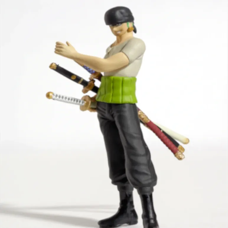 Coleção Oficial One Piece de Miniaturas, A - N° 26 Roronoa.Zoro, O Espadachim das Três Katanas