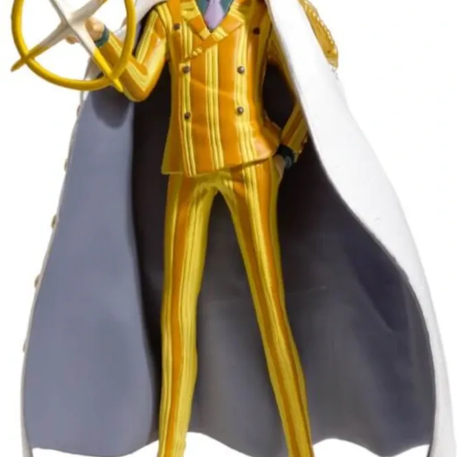 Coleção Oficial One Piece de Miniaturas, A - N° 27 O Almirante Borsalino, Apelido Kizaru