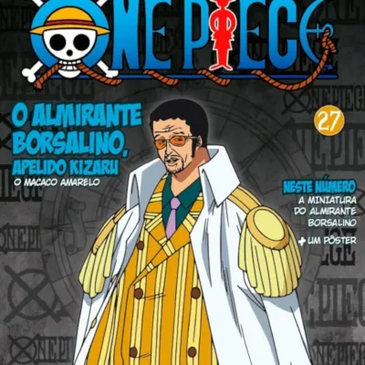 Coleção Oficial One Piece de Miniaturas, A - N° 27 O Almirante Borsalino, Apelido Kizaru
