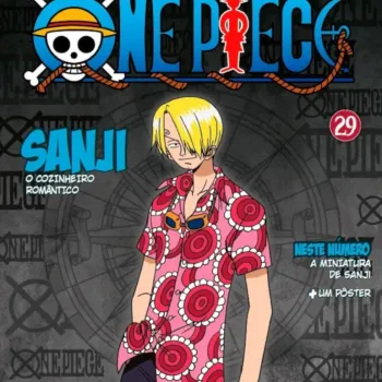 Coleção Oficial One Piece de Miniaturas, A - N° 29 Sanji, o Cozinheiro Romântico