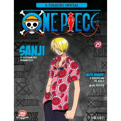 Coleção Oficial One Piece de Miniaturas, A - N° 29 Sanji, o Cozinheiro Romântico