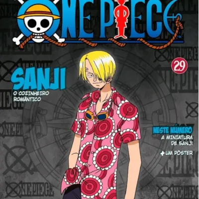 Coleção Oficial One Piece de Miniaturas, A - N° 29 Sanji, o Cozinheiro Romântico