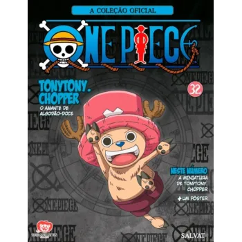 Coleção Oficial One Piece de Miniaturas, A - N° 32 TonyTony.Chopper - O amante de algodão-doce