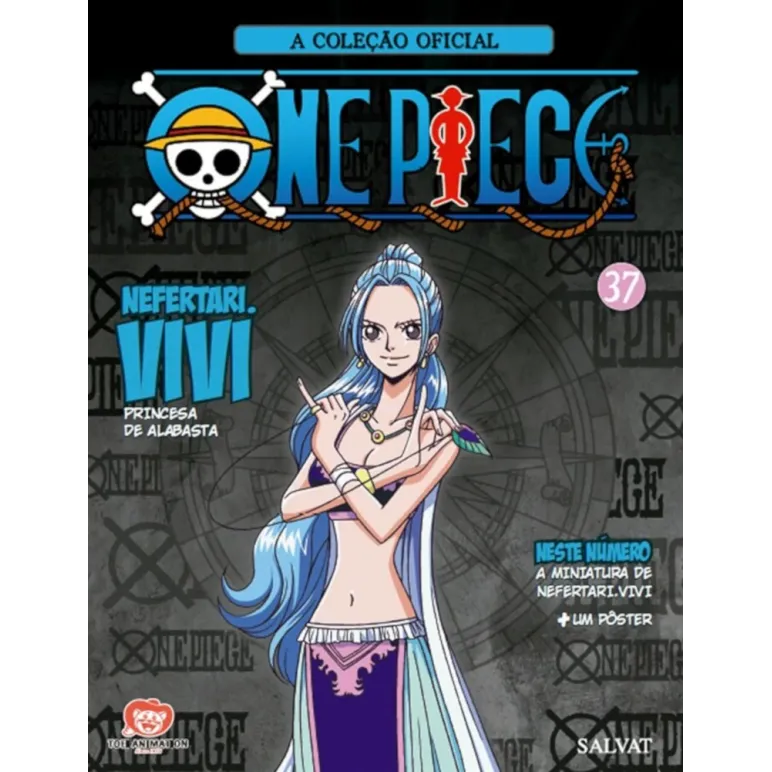 Coleção Oficial One Piece de Miniaturas, A - N° 37 Nefertari.Vivi, Princesa de Alabasta