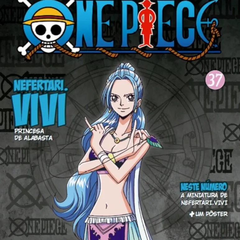 Coleção Oficial One Piece de Miniaturas, A - N° 37 Nefertari.Vivi, Princesa de Alabasta