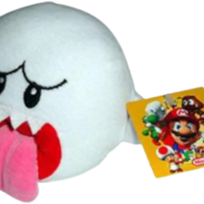 Pelúcia Mário Bros: Boo (15cm)