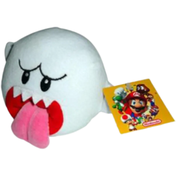 Pelúcia Mário Bros: Boo (15cm)