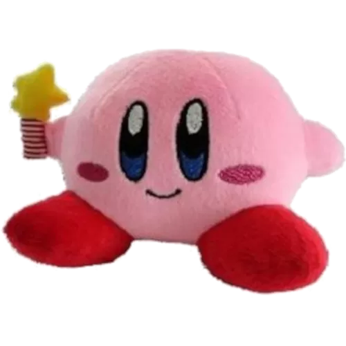 Pelúcia Kirby: Kirby Rosa (16cm)