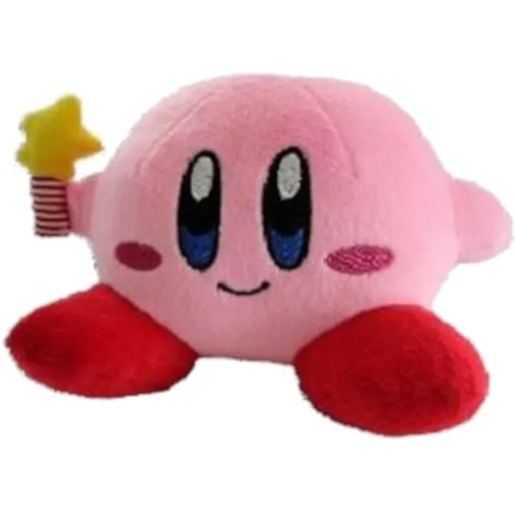 Pelúcia Kirby: Kirby Rosa (16cm)