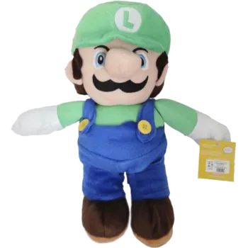 Pelúcia Mário Bros: Luigi (30cm)