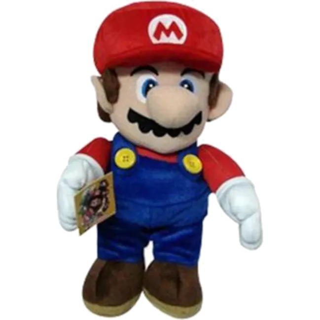 Pelúcia Mário Bros: Mário (30cm)