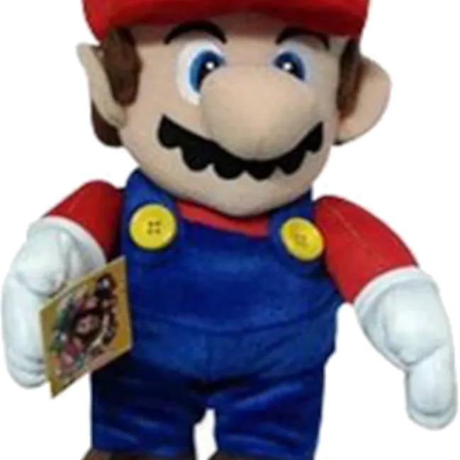 Pelúcia Mário Bros: Mário (30cm)