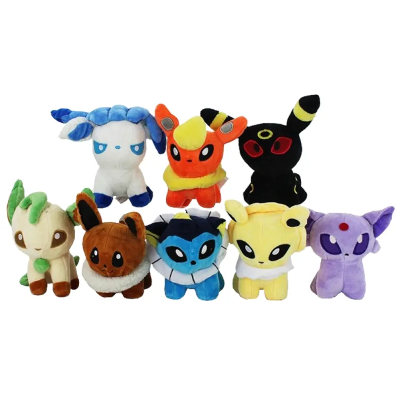 Pelúcia Pokémon: Evoluções Eevee Mini (13cm)