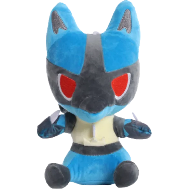 Pelúcia Pokémon: Lucario Chibi (24cm)