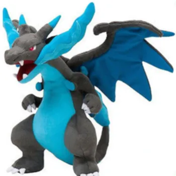 Pelúcia Pokémon: Mega Charizard X (25cm)
