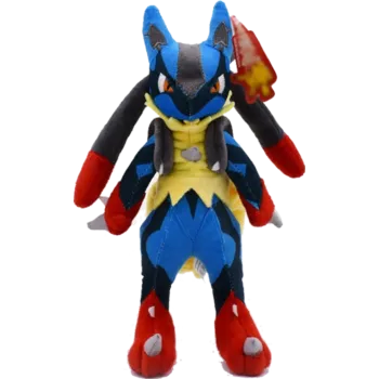 Pelúcia Pokémon: Mega Lucario (28cm)