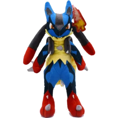 Pelúcia Pokémon: Mega Lucario (28cm)