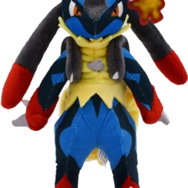 Pelúcia Pokémon: Mega Lucario (28cm)