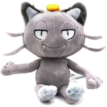 Pelúcia Pokémon: Meowth de Alola (18cm)