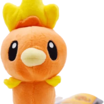 Pelúcia Pokémon: Torchic Mini (15cm)