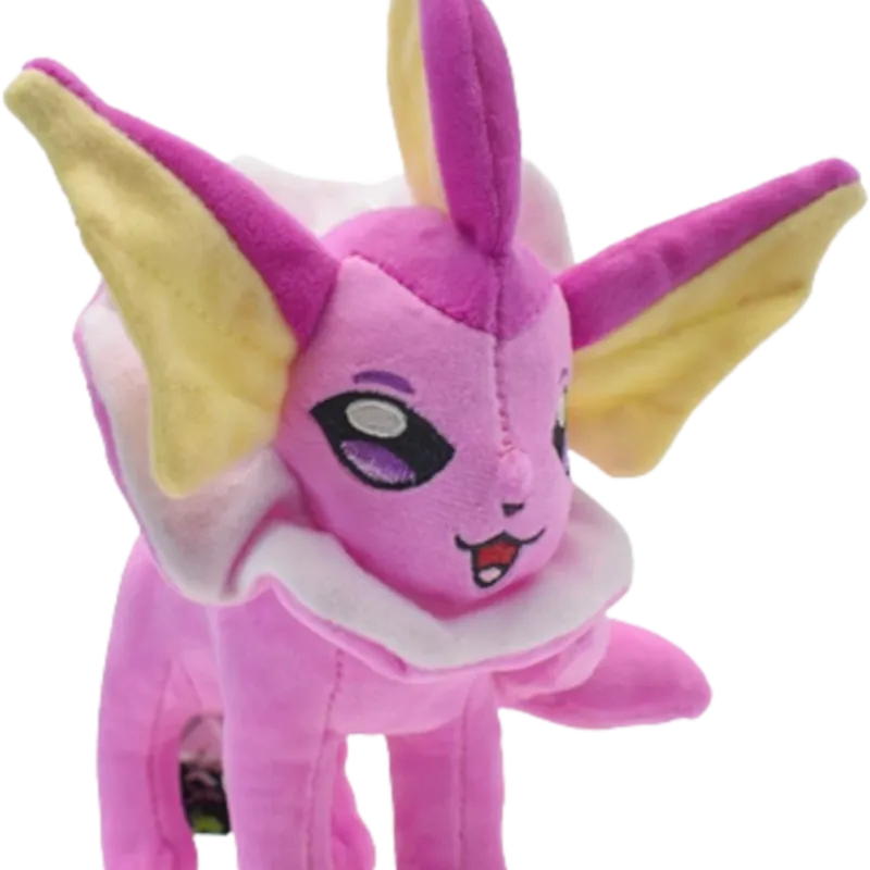 Pelúcia Pokémon: Vaporeon Shiny (18cm)